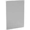 Azar Displays Metal Magnetic Board for Pegboard or Wall Mount 12.75"L x 18.75"H, PK2 900913-SLV